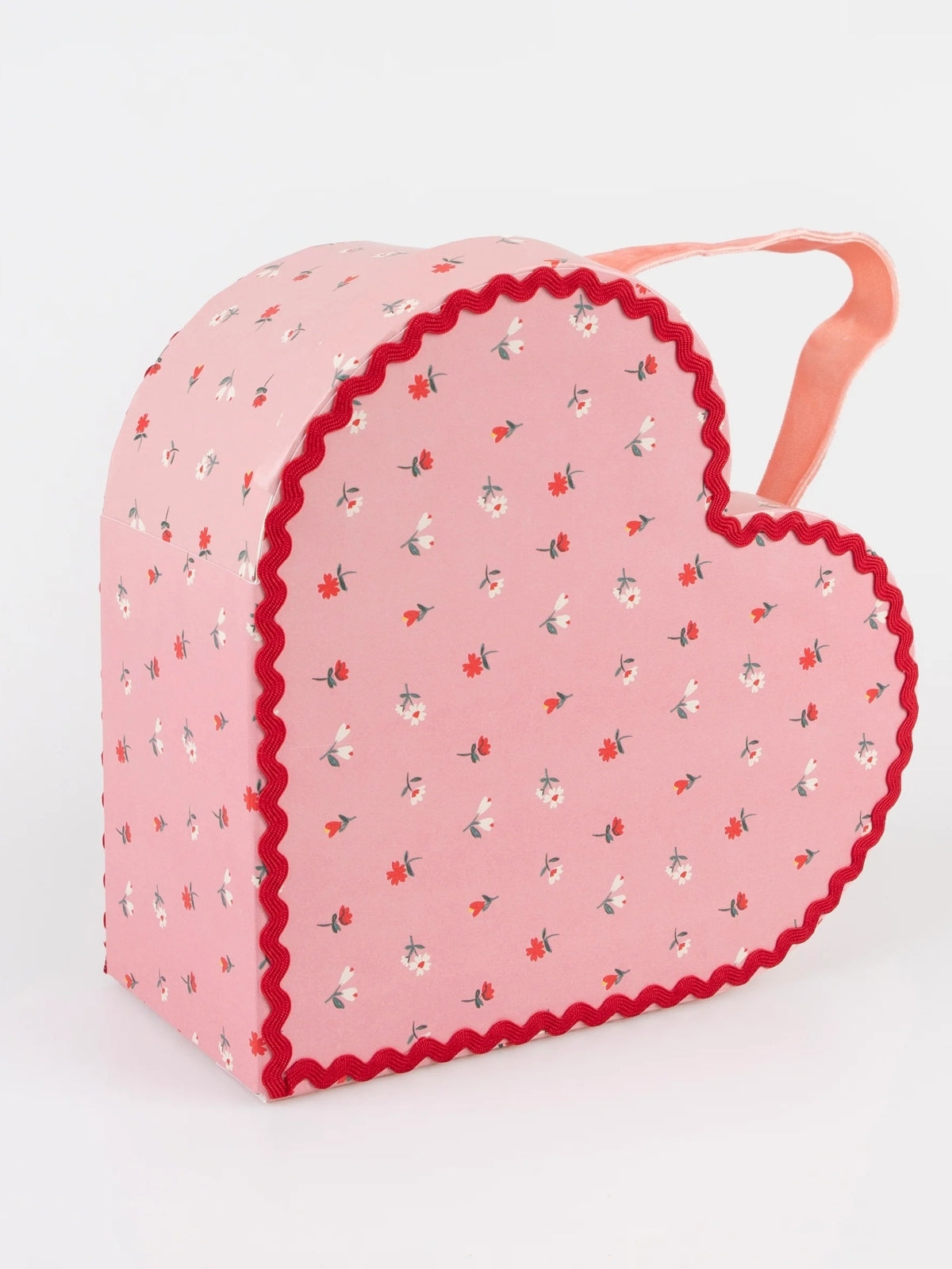 Vintage Rose Heart Suitcases Bags Meri Meri