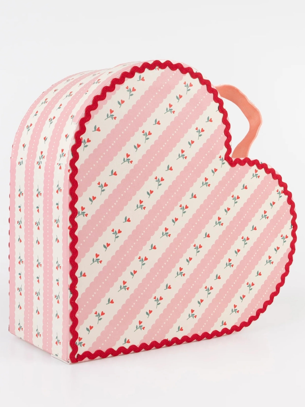 Vintage Rose Heart Suitcases Bags Meri Meri