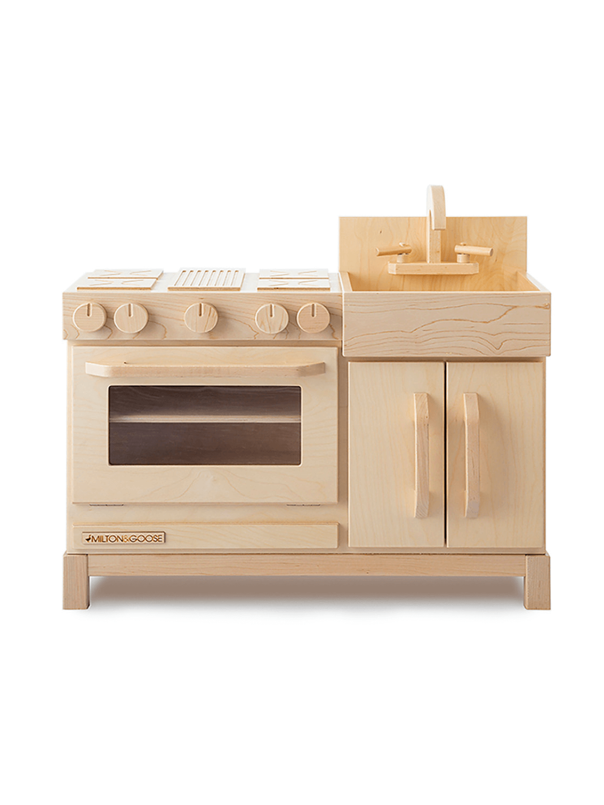 Essential Play Kitchen Pretend Play Milton & Goose Natural  