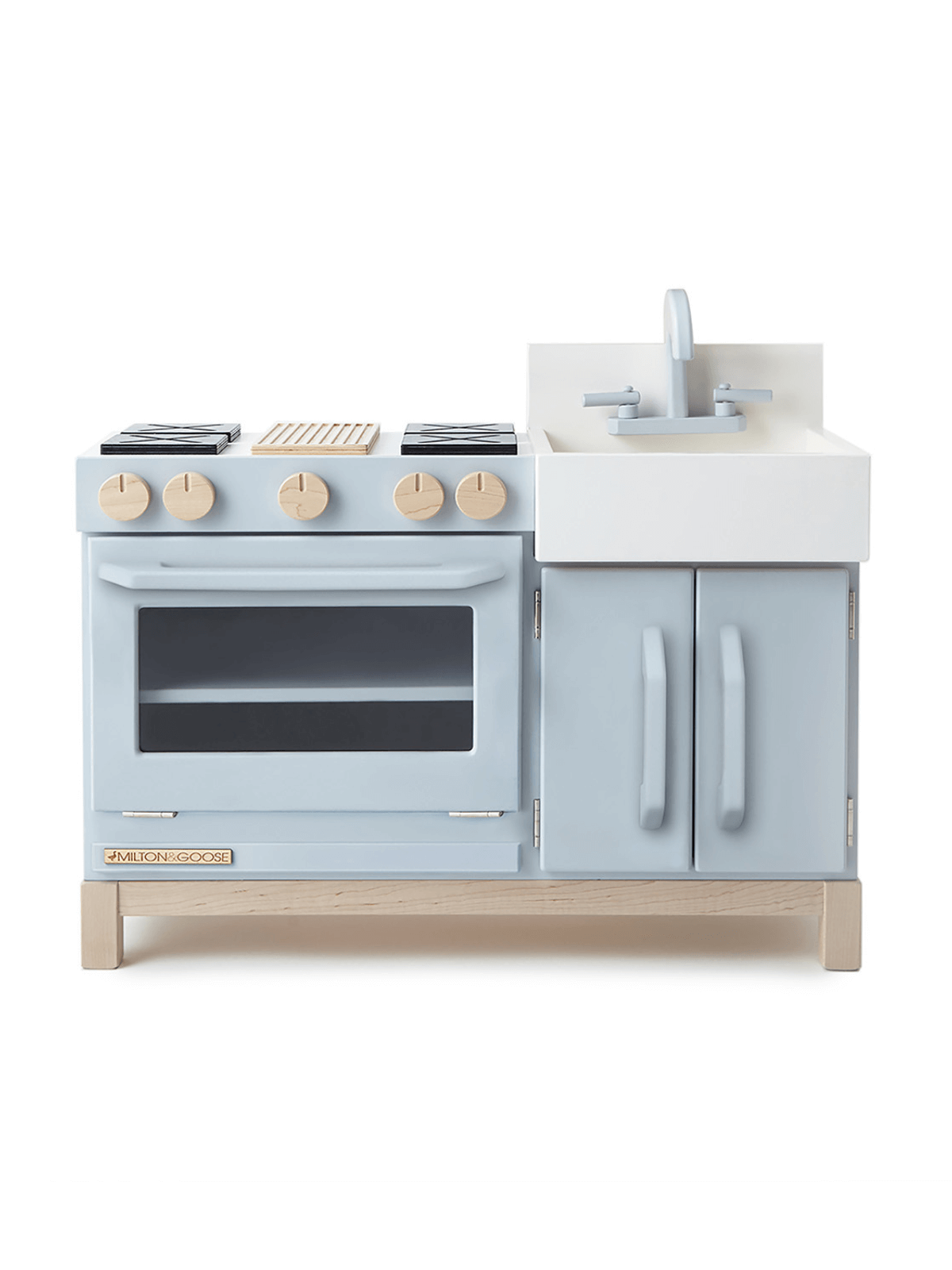 Essential Play Kitchen Pretend Play Milton & Goose Gray  