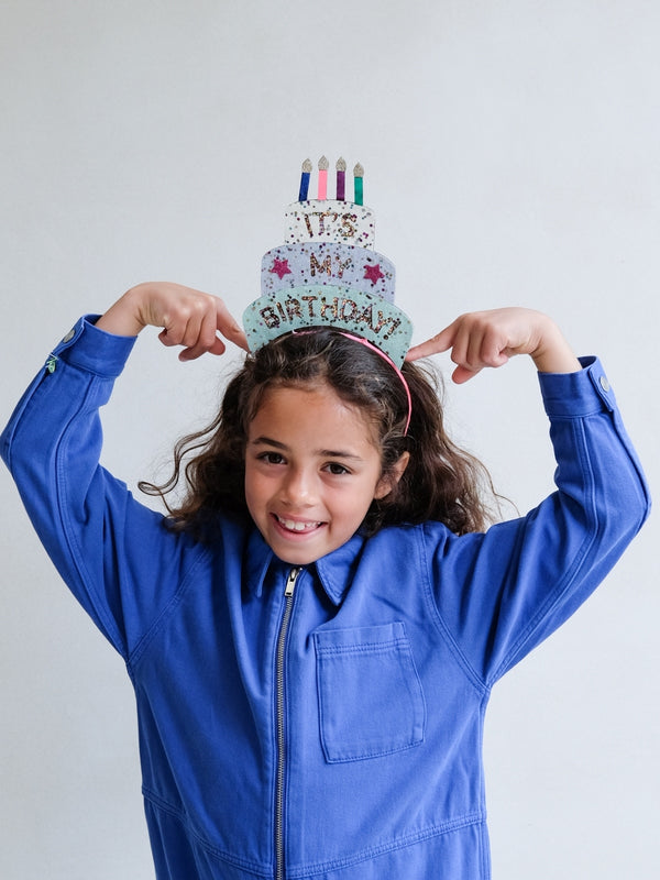 Birthday Cake Headdress Hair Accessories Mimi & Lula   