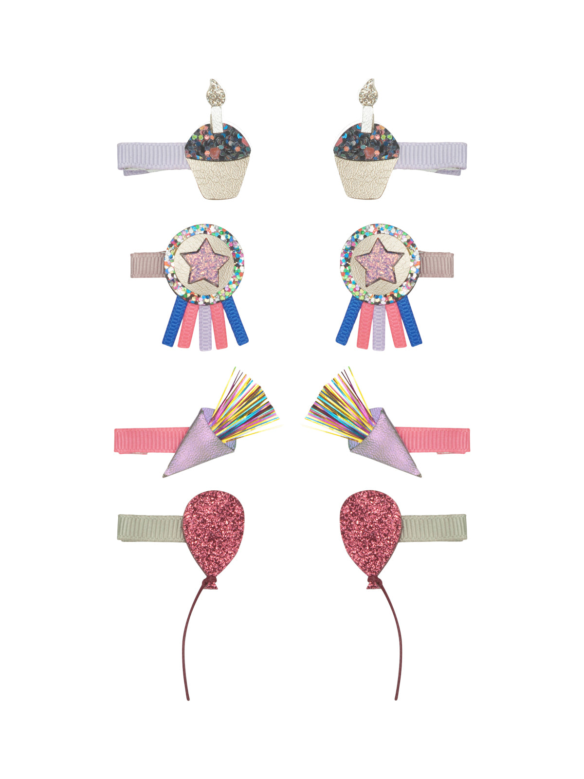 Birthday Mini Clips Hair Accessories Mimi & Lula   