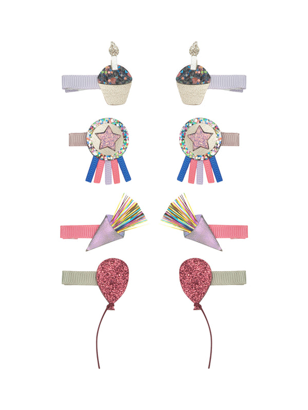 Birthday Mini Clips Hair Accessories Mimi & Lula   