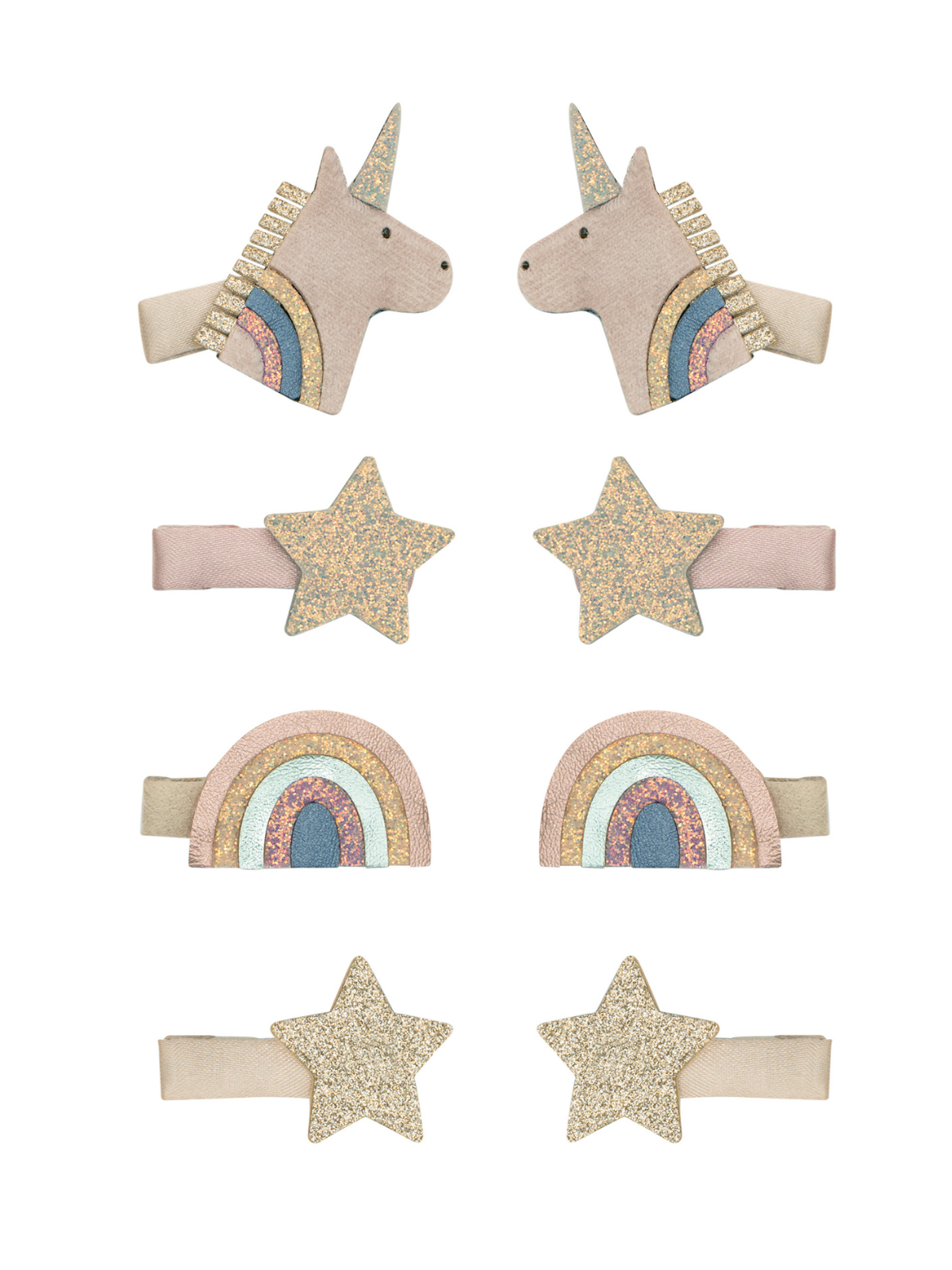 Celeste Unicorn Mini Clips Hair Accessories Mimi & Lula