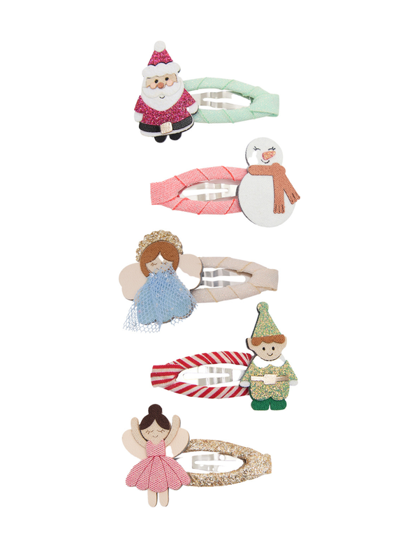 Christmas Character Mini Clips Hair Accessories Mimi & Lula