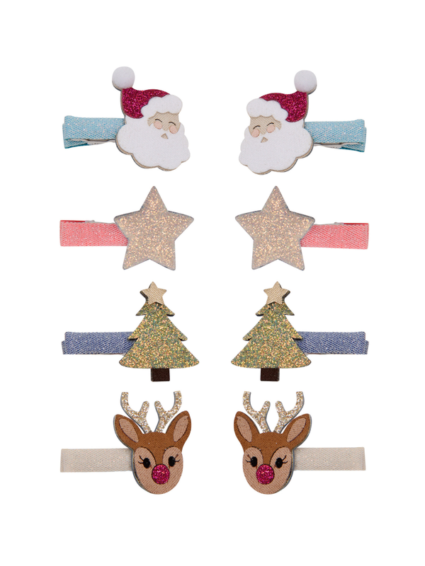 Christmas Clips Hair Accessories Mimi & Lula