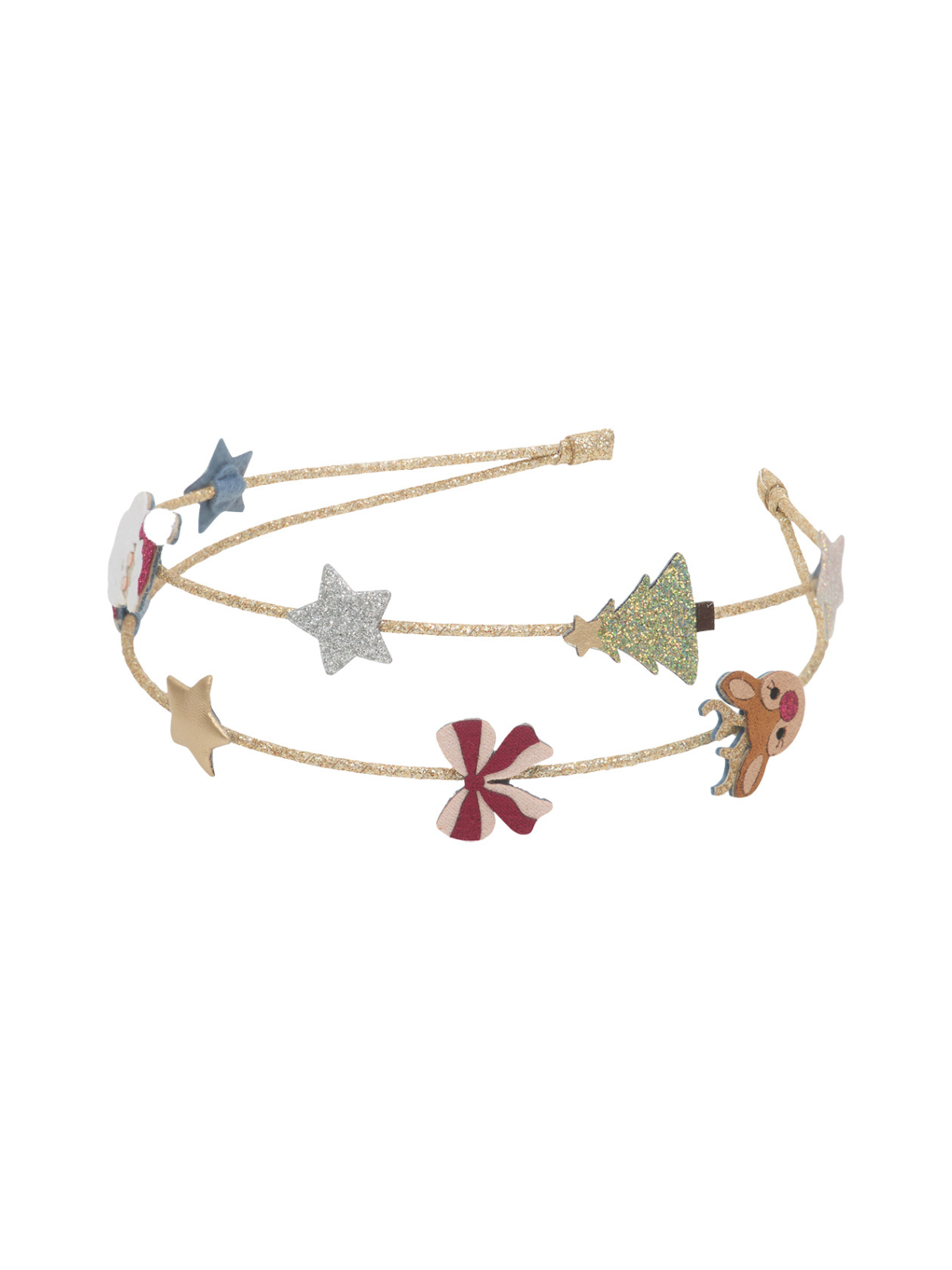 Christmas Double Headband Hair Accessories Mimi & Lula