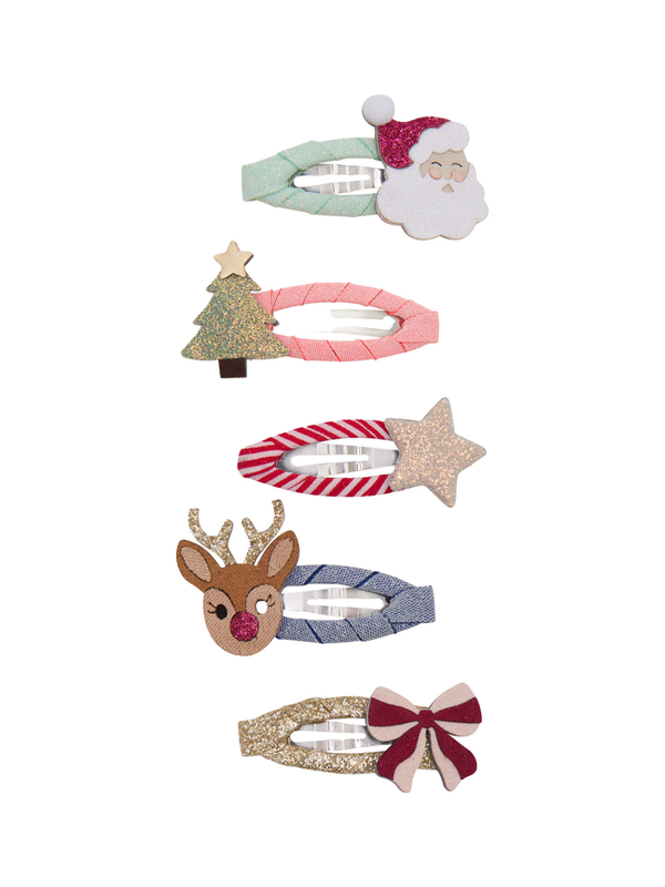Christmas Mini Clips Hair Accessories Mimi & Lula