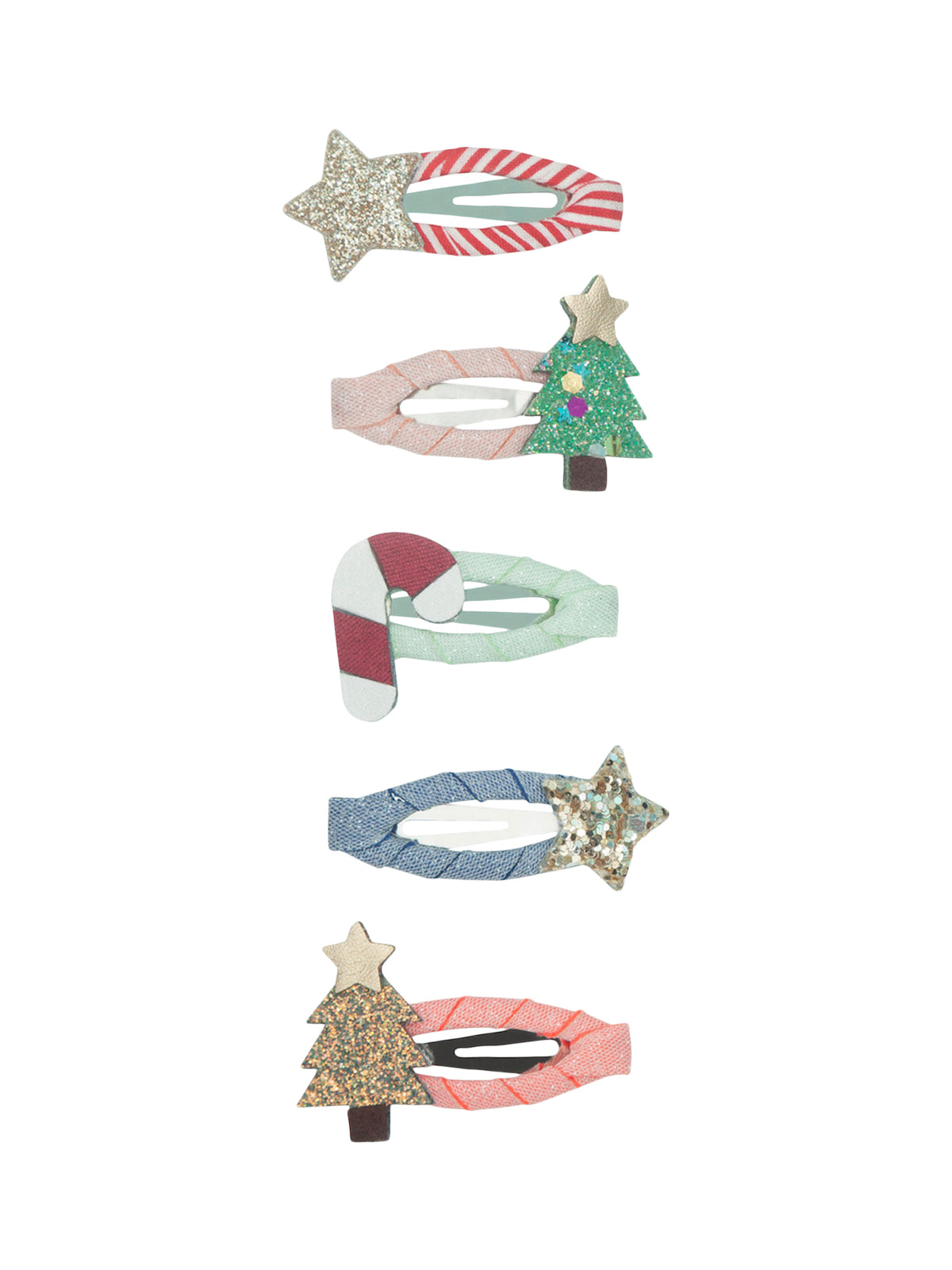 Christmas Tree Mini Clips Hair Accessories Mimi & Lula   