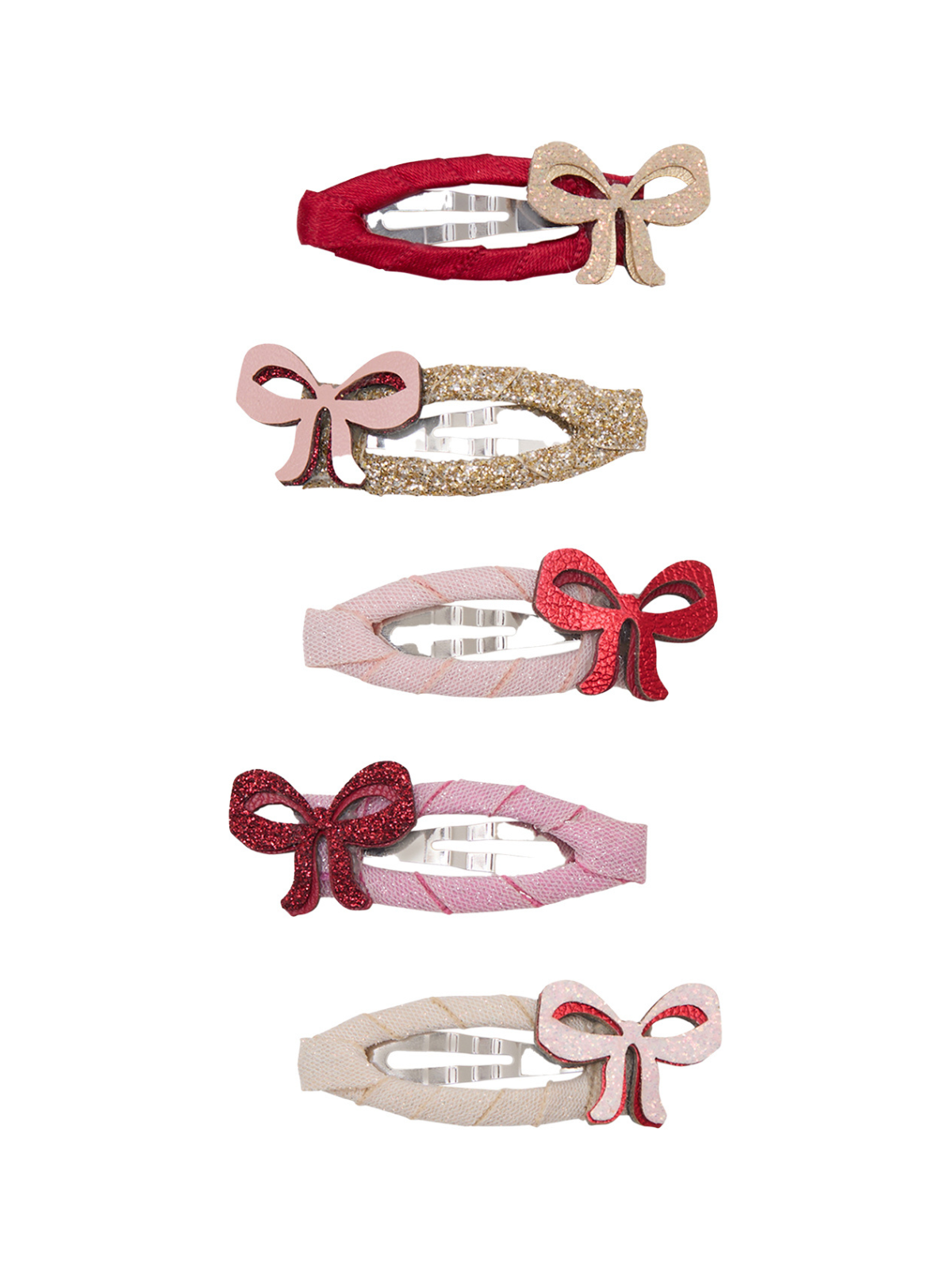 Cutesy Bow Mini Clips Hair Accessories Mimi & Lula