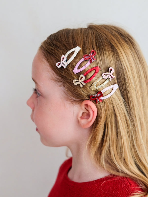 Cutesy Bow Mini Clips