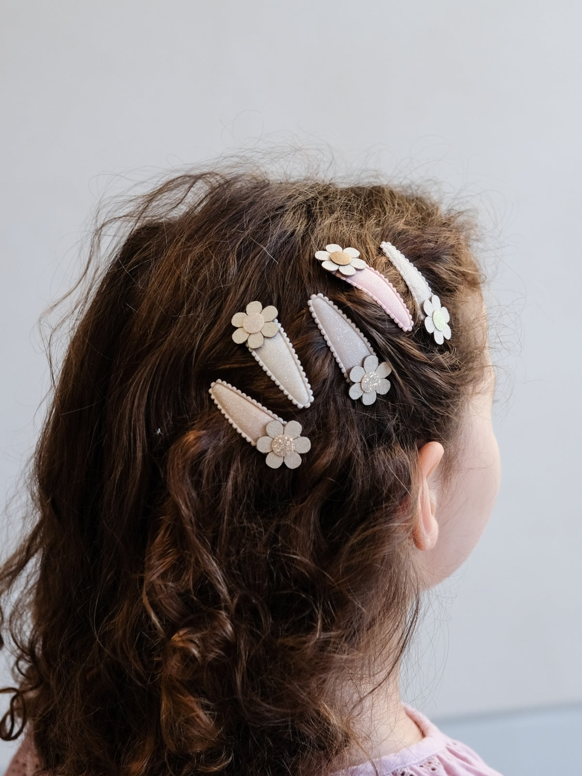 Daisy Mini Mabel Glitter Clips Hair Accessories Mimi & Lula