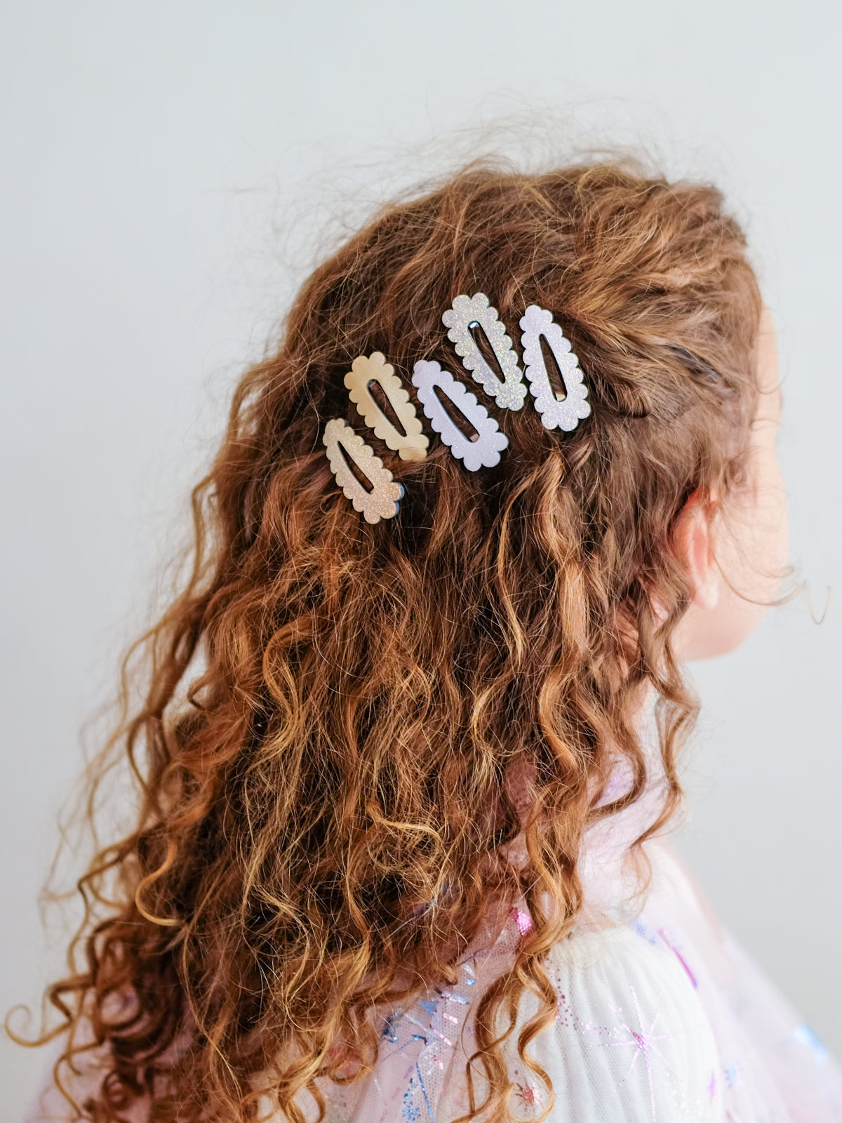 Dreamwish Scalloped Mini Clips Hair Accessories Mimi & Lula