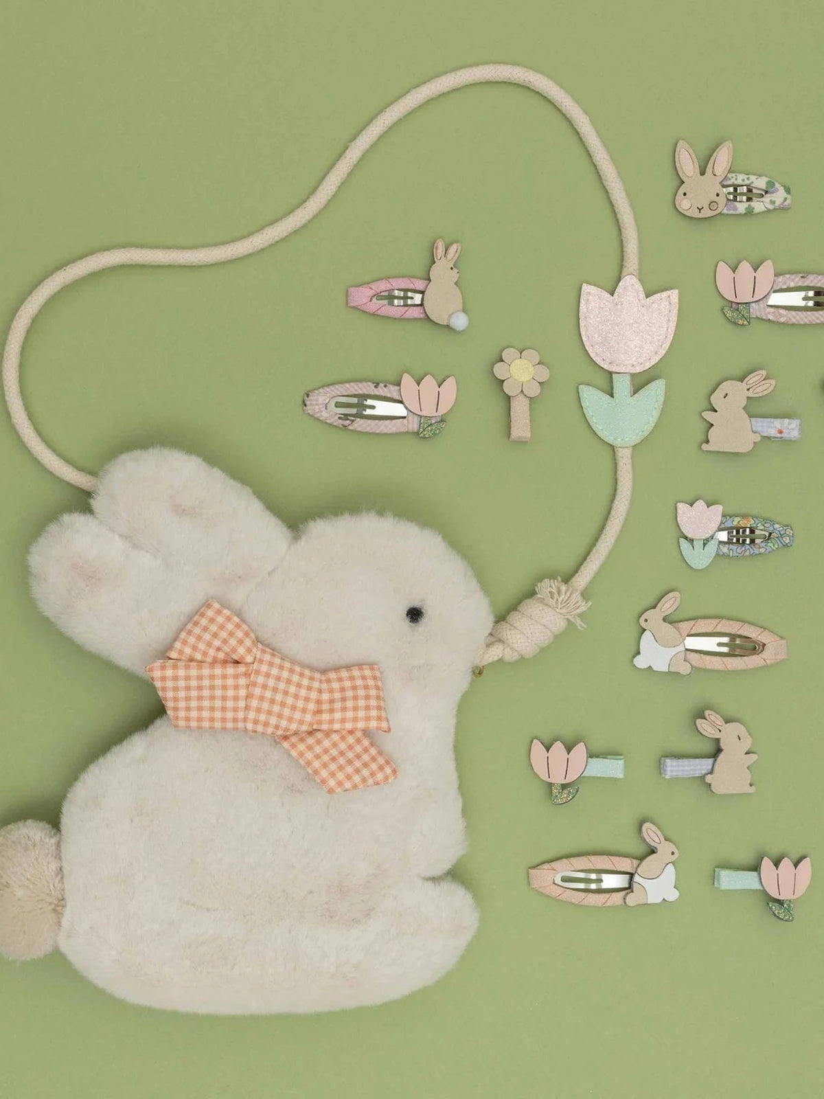 Easter Bunny Mini Clips Hair Accessories Mimi & Lula