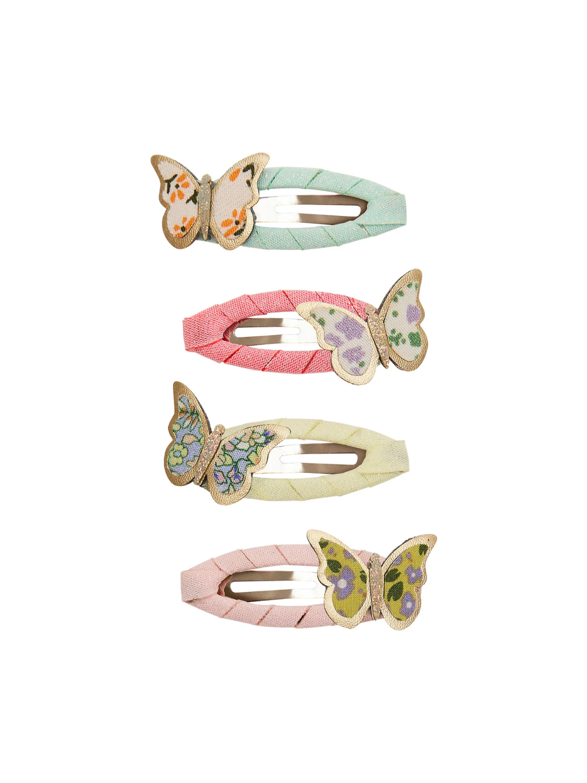 Floral Butterfly Clic Clac Clips Hair Accessories Mimi & Lula