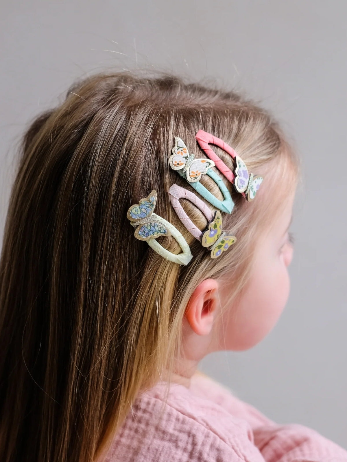 Floral Butterfly Clic Clac Clips Hair Accessories Mimi & Lula