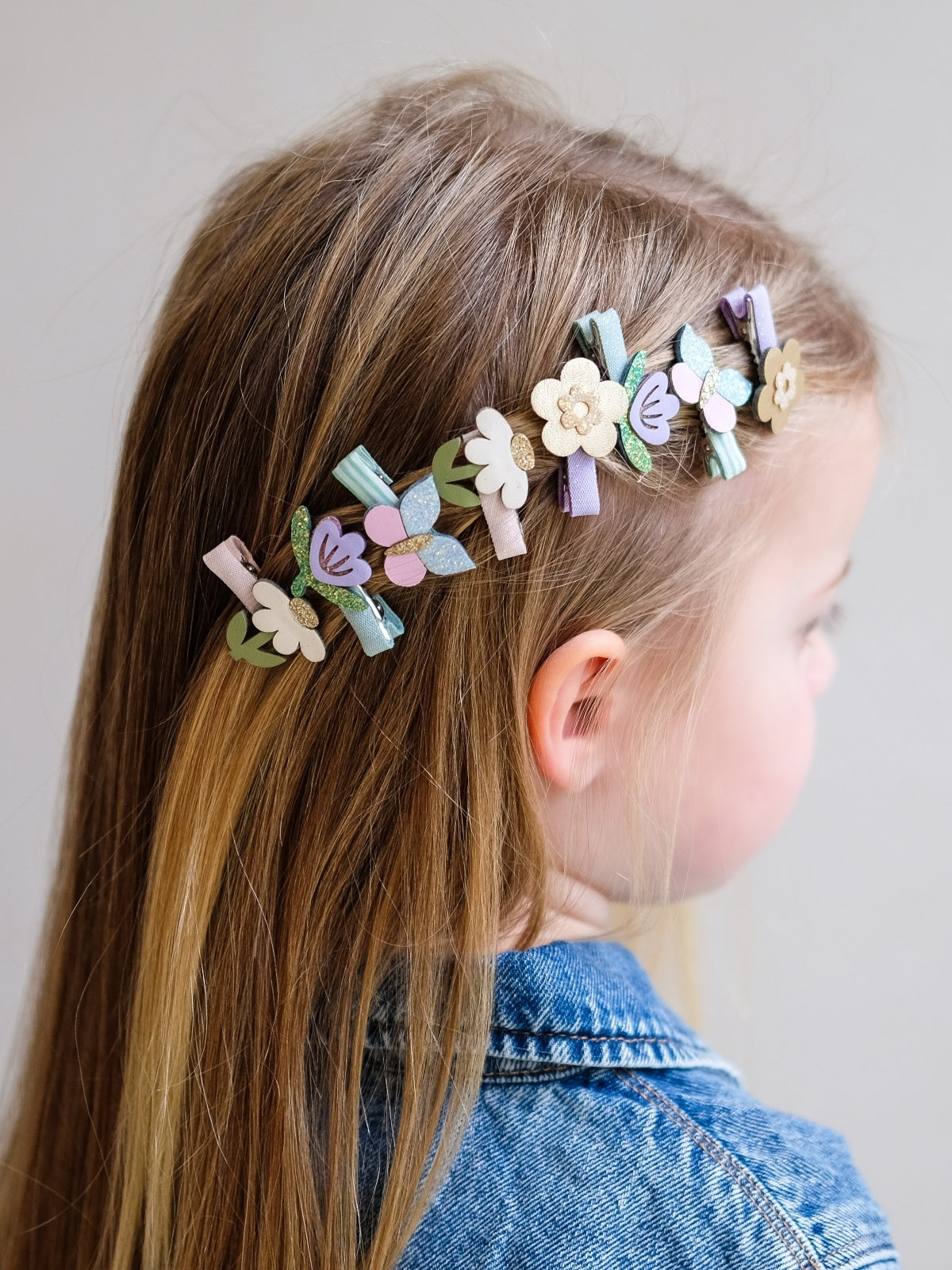 Flower Garden Mini Clips Hair Accessories Mimi & Lula