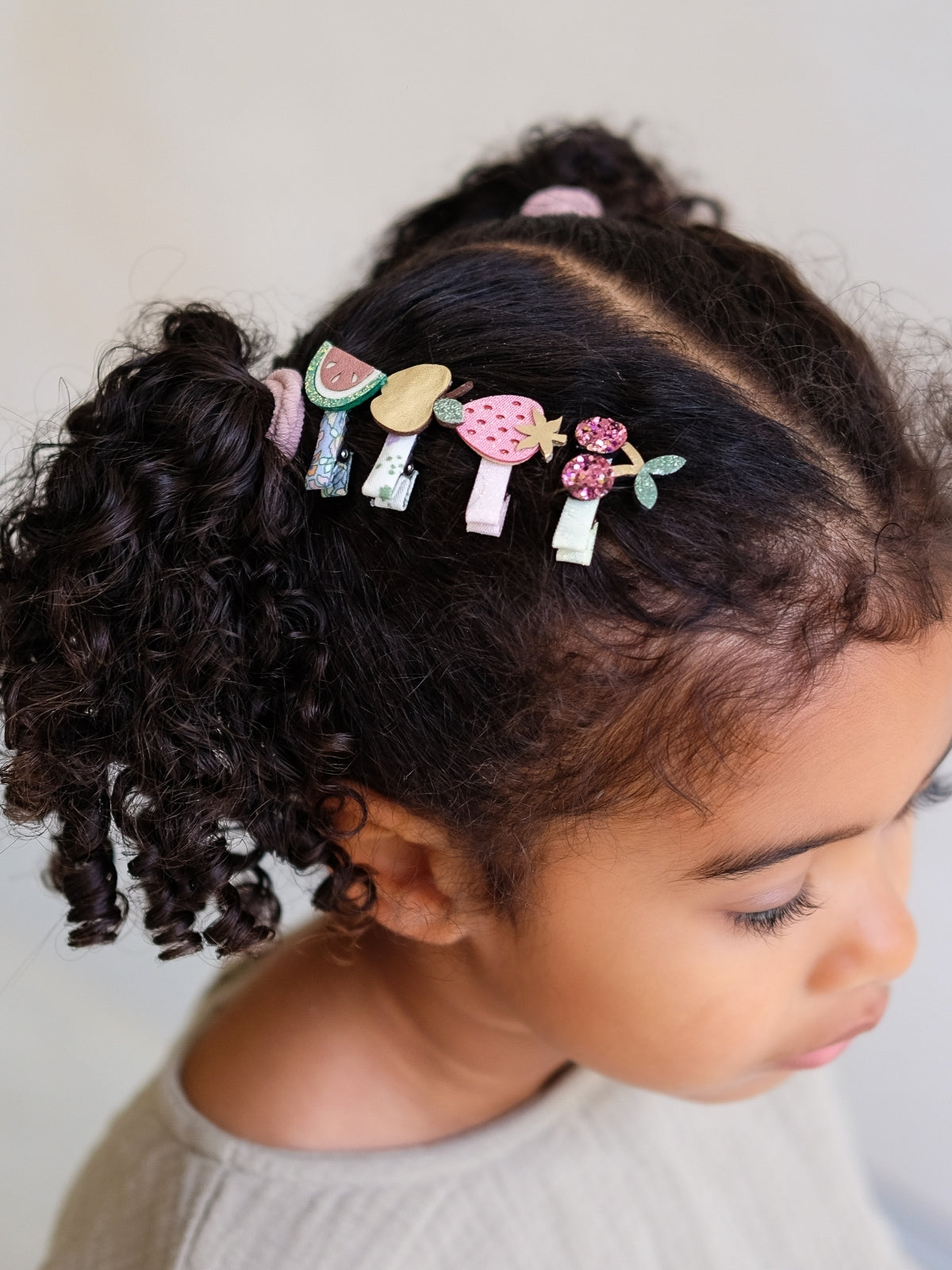 Fruit Salad Mini Clips Hair Accessories Mimi & Lula