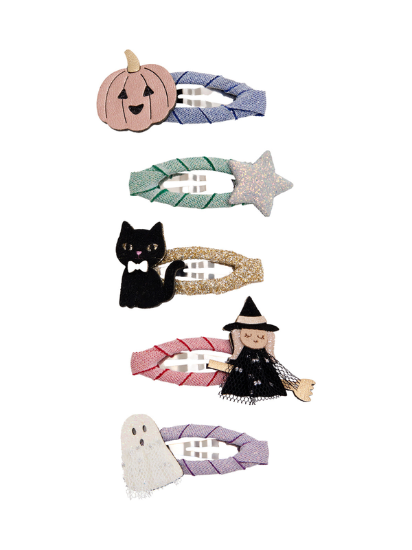 Halloween Mini Clips Hair Accessories Mimi & Lula