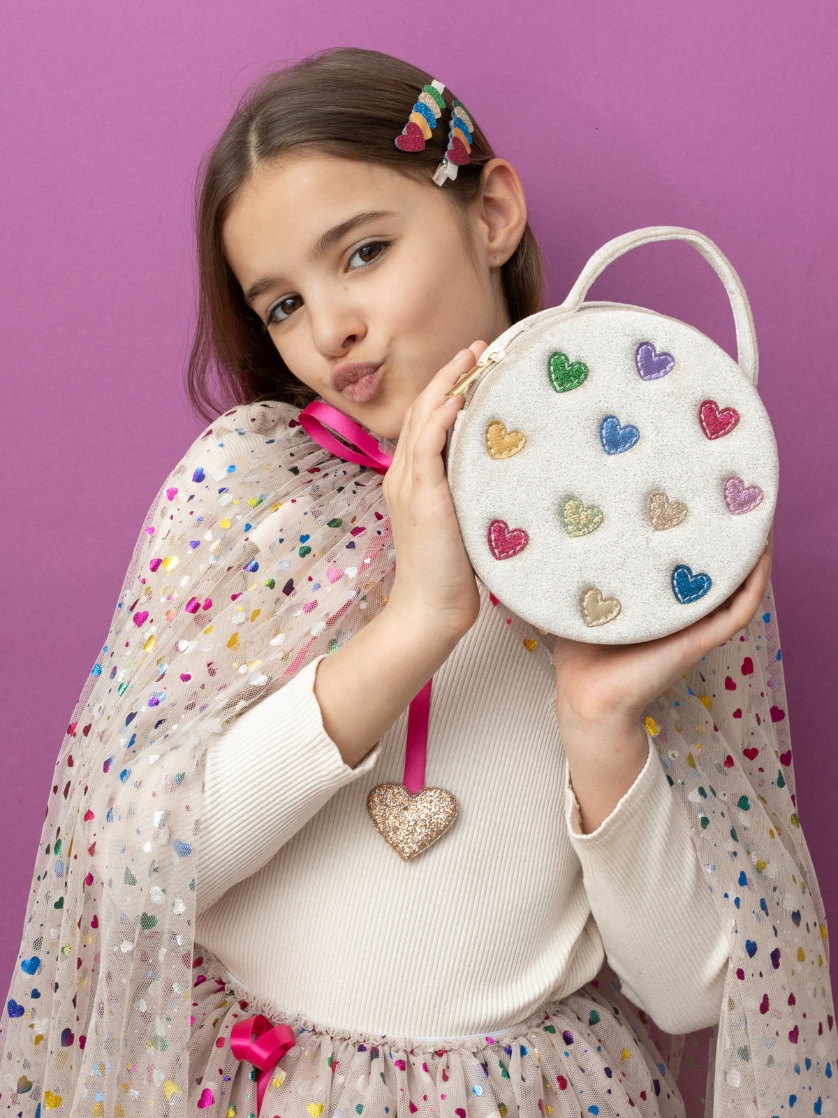 Jazzy Hearts Purse Bags Mimi & Lula