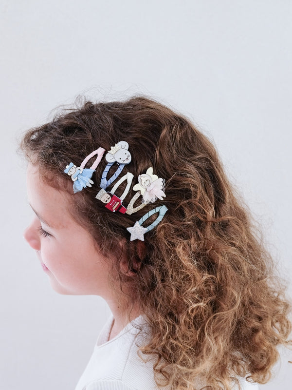 Nutcracker Mini Clips Hair Accessories Mimi & Lula