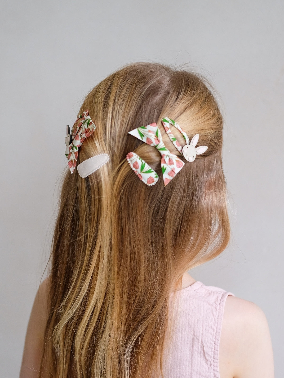 Pink Easter Accessories Pouch Hair Accessories Mimi & Lula