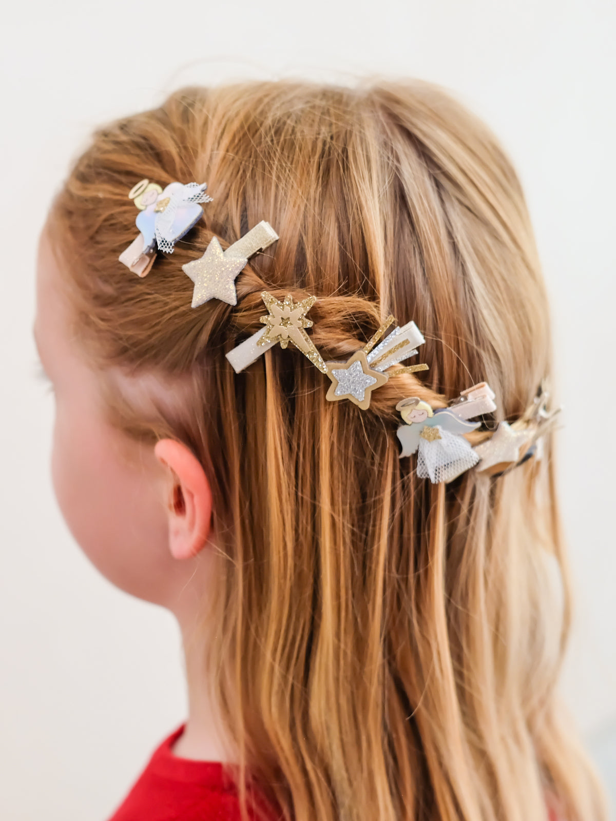 Sparkle Angel Clips Hair Accessories Mimi & Lula