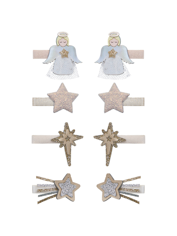 Sparkle Angel Clips Hair Accessories Mimi & Lula