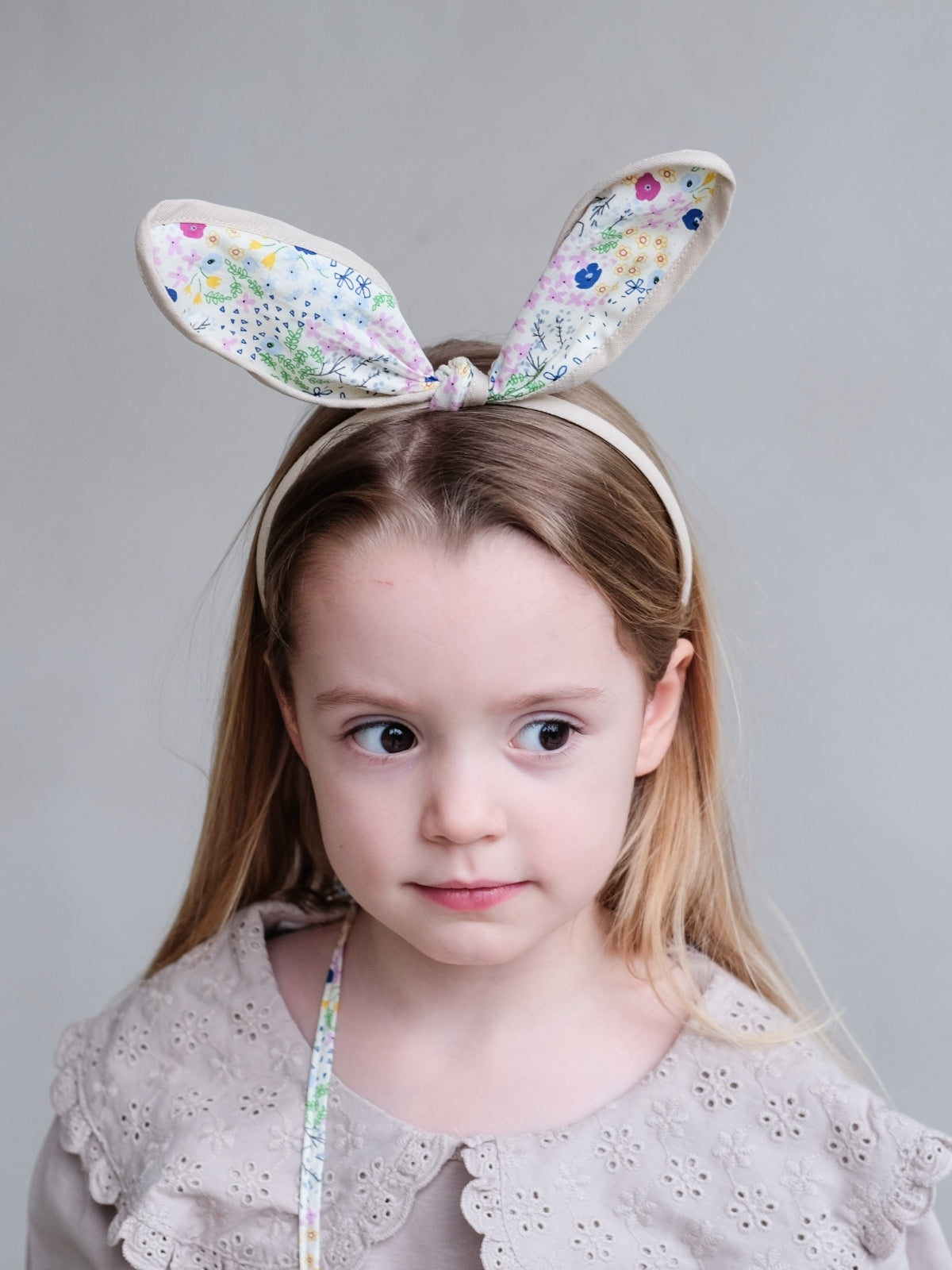 Spring Floral Bunny Ears Hair Accessories Mimi & Lula