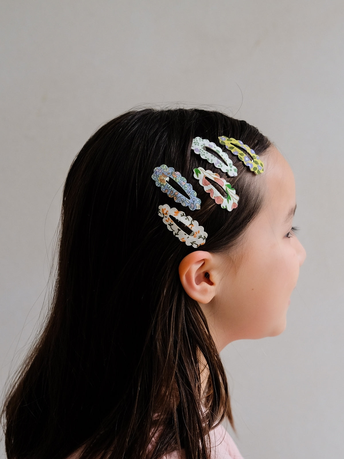 Scalloped Edge Mini Clips Hair Accessories Mimi & Lula