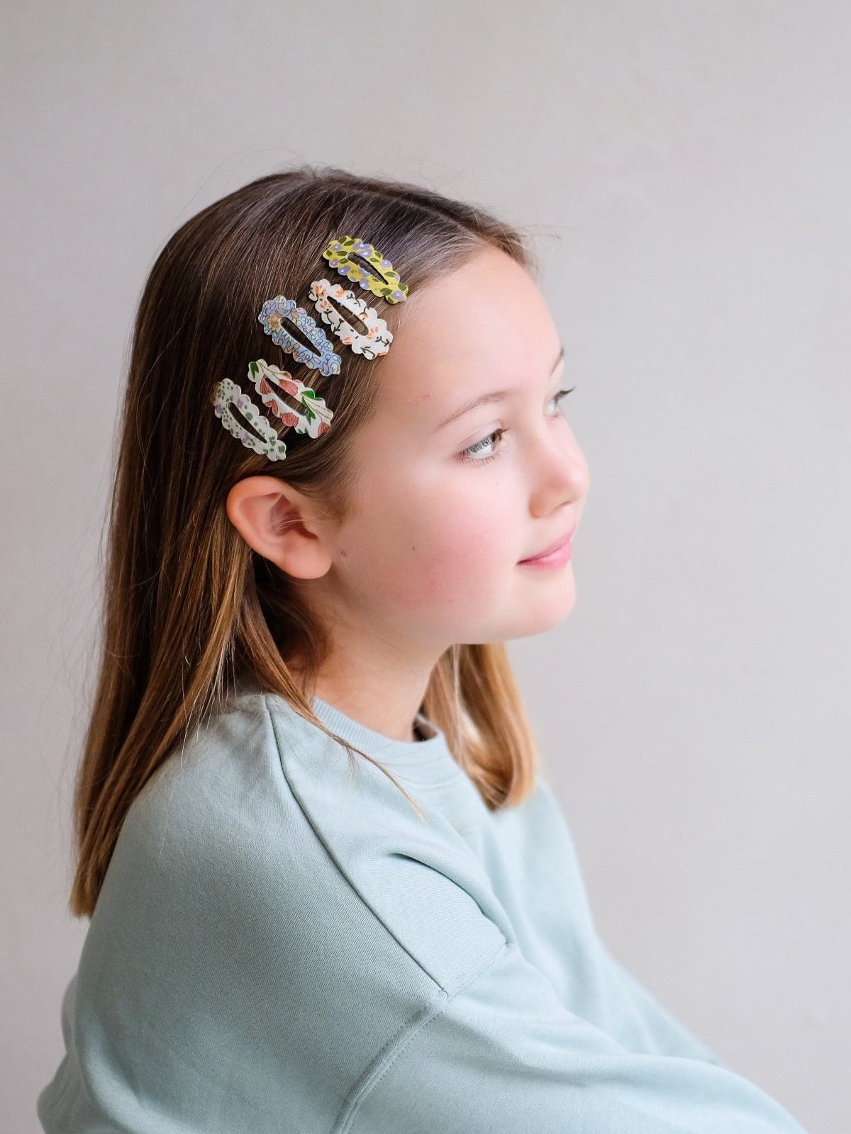 Spring Scalloped Clips Hair Accessories Mimi & Lula