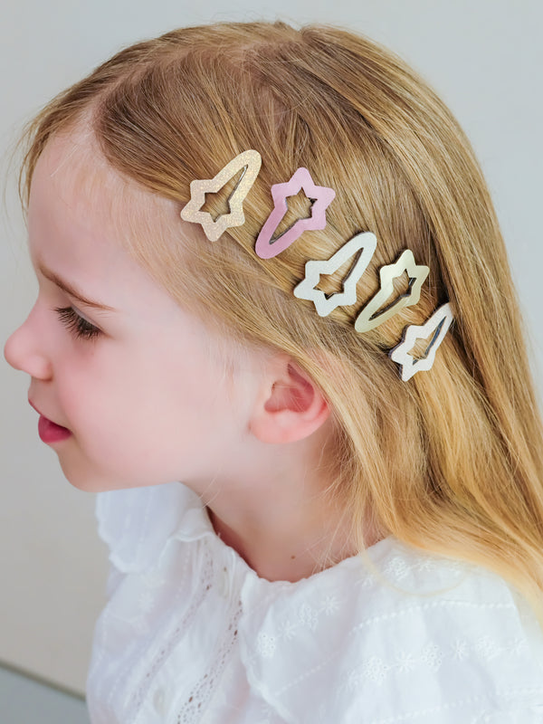 Star Cut Out Clips Hair Accessories Mimi & Lula