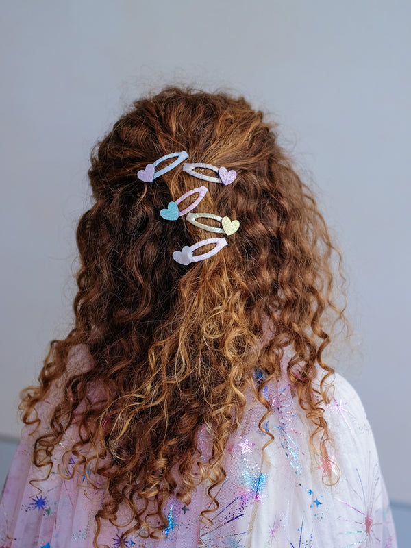 Teeny Heart Mini Clips