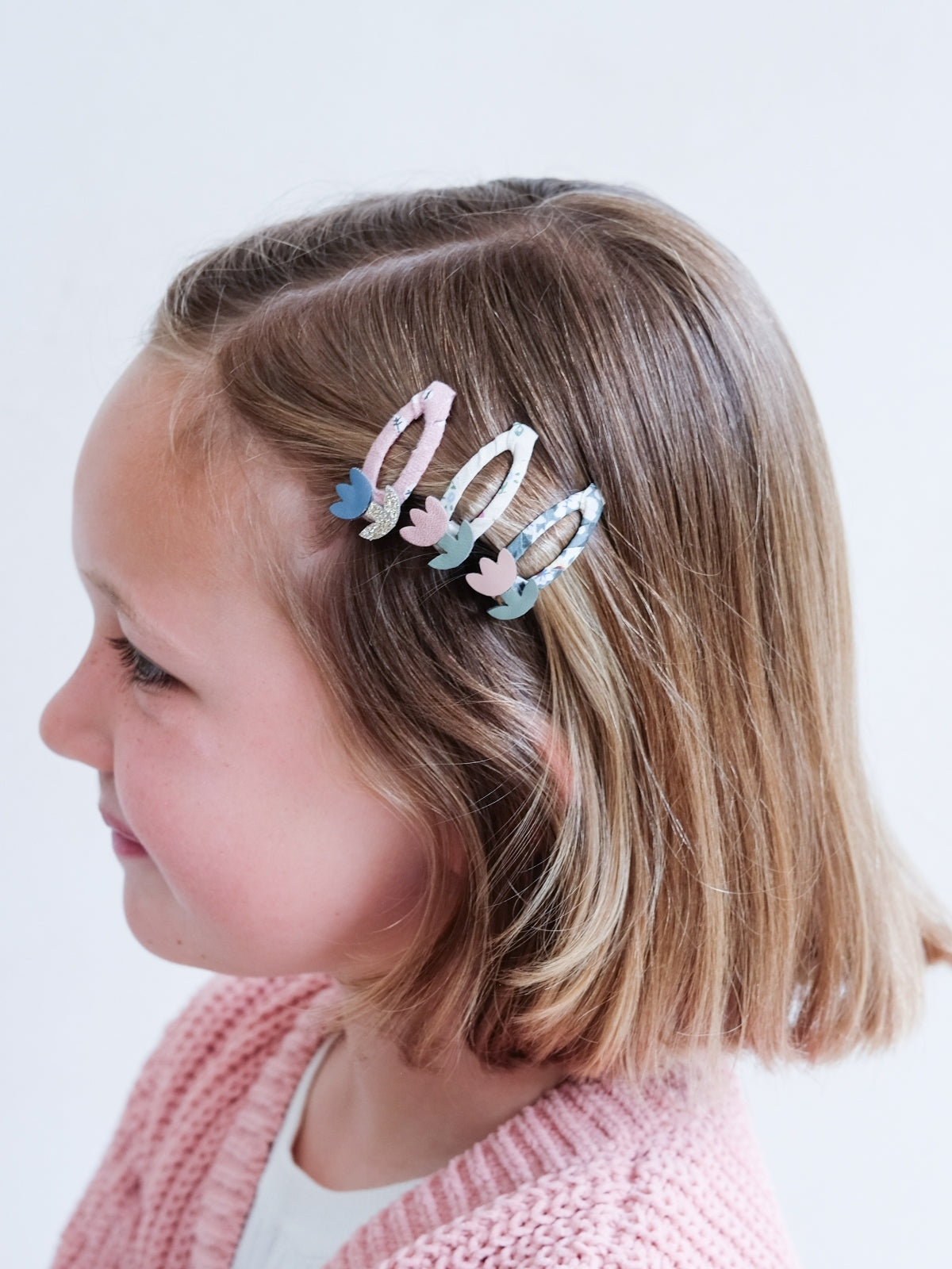 Tulip Mini Clips Hair Accessories Mimi & Lula   