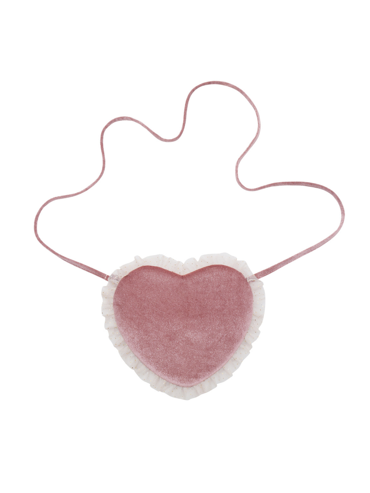 Tulle Velvet Heart Purse Bags Mimi & Lula