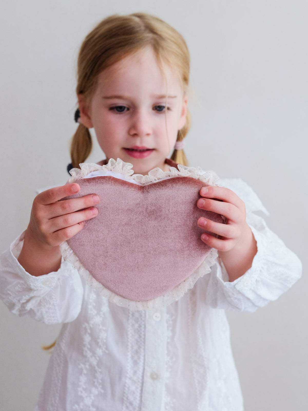 Tulle Velvet Heart Purse Bags Mimi & Lula