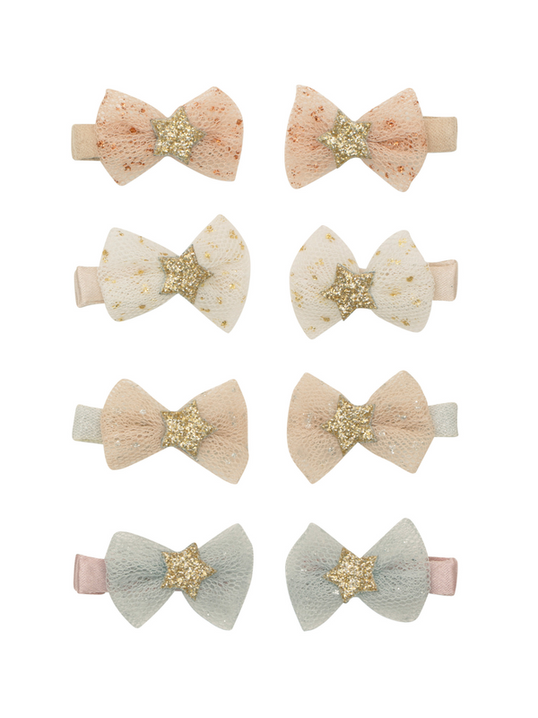 Tutu Bow Mini Clips Hair Accessories Mimi & Lula