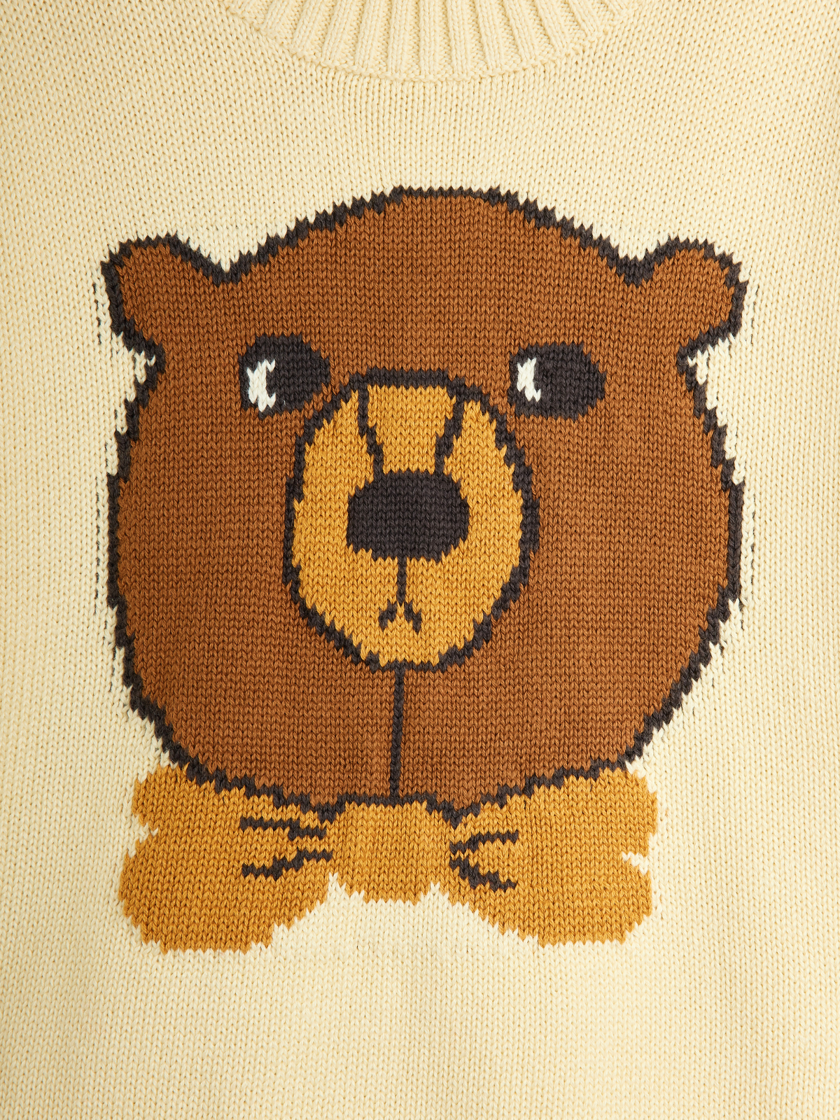 Bear Intarsia Sweater Sweaters Mini Rodini