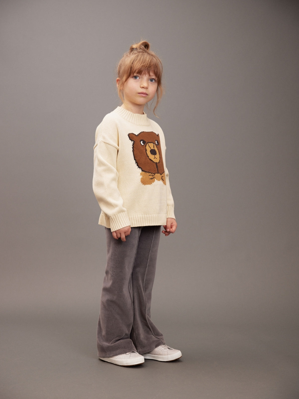Bear Intarsia Sweater Sweaters Mini Rodini