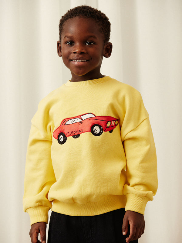 Car Appliqué Sweatshirt