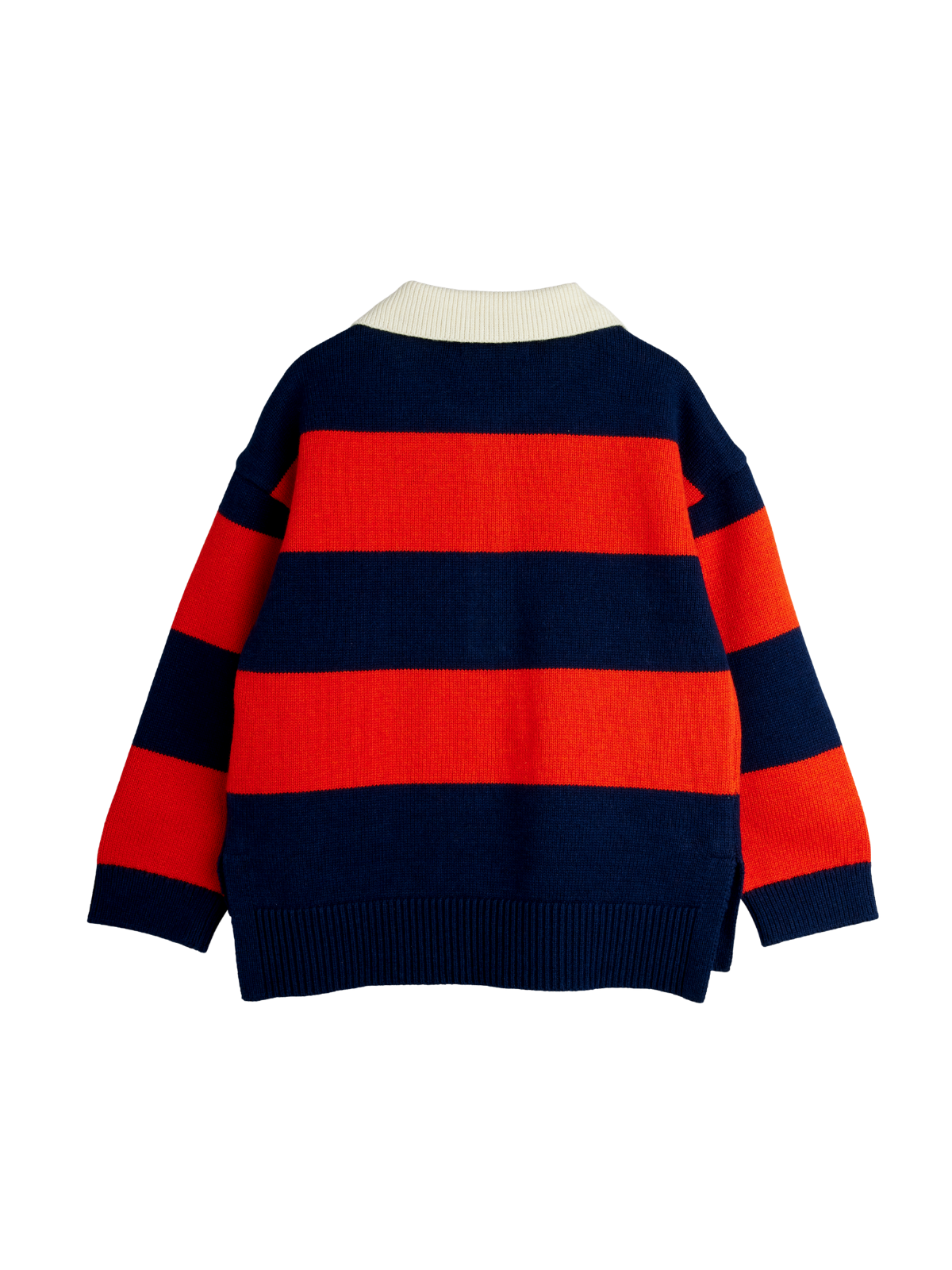 Clover Embroidered Rugby Sweater Sweaters Mini Rodini
