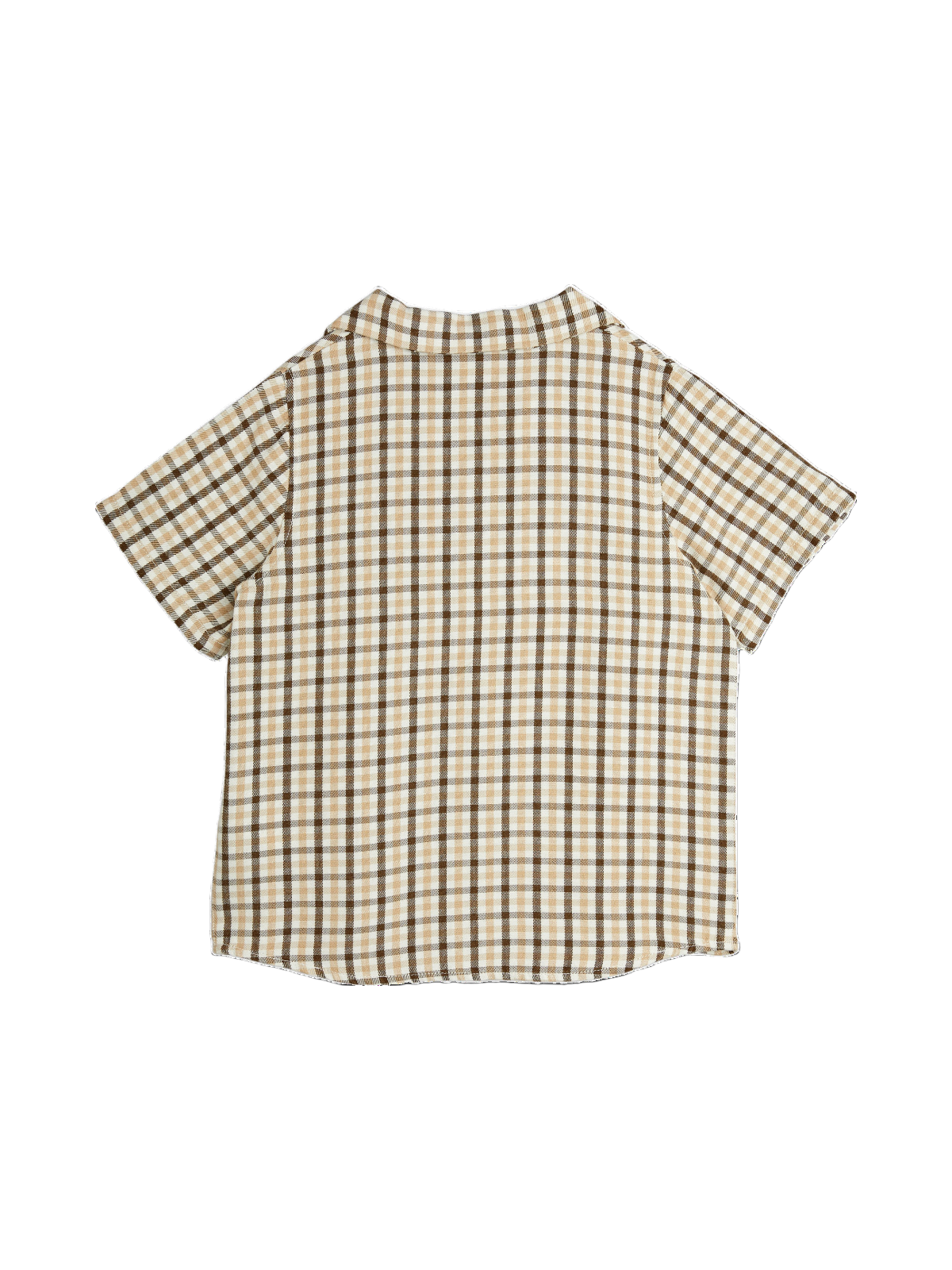 Gingham Dog Shirt Set Sets Mini Rodini