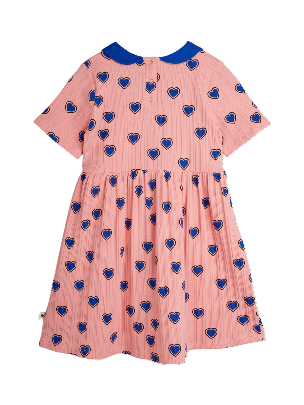 Outlined Hearts Dress Dresses Mini Rodini