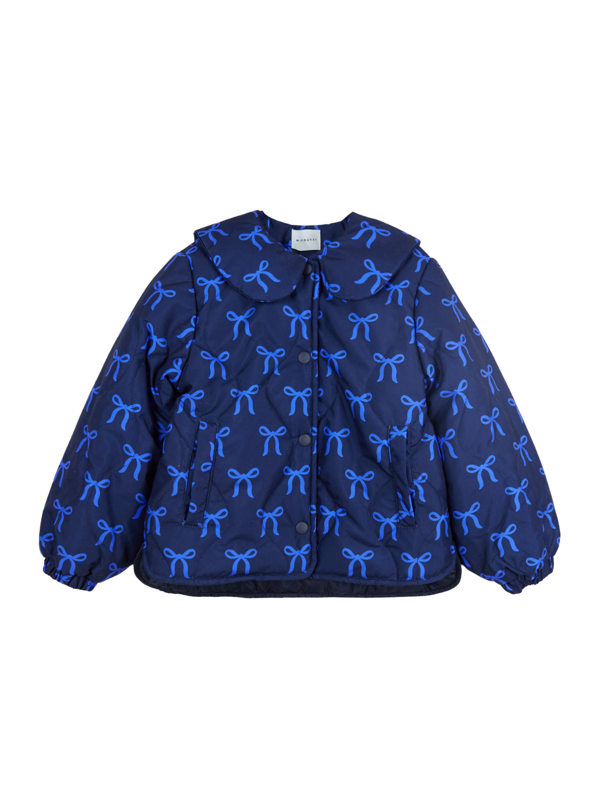 Antia Bows Jacket Outerwear Mipounet Blue Bows 2Y