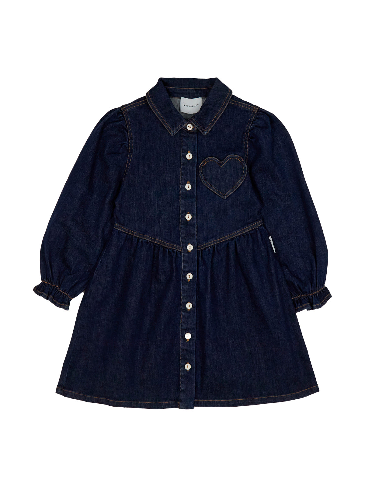 Love Denim Dress Dresses Mipounet Dark Blue Denim 2Y