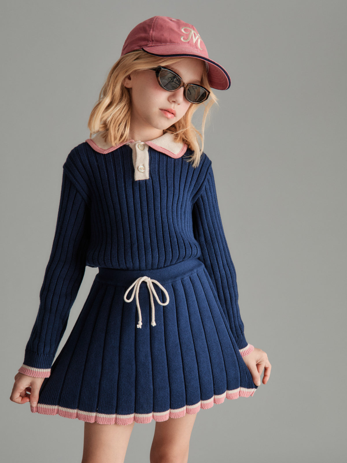 Martine Knit Skirt Set Sets Mipounet