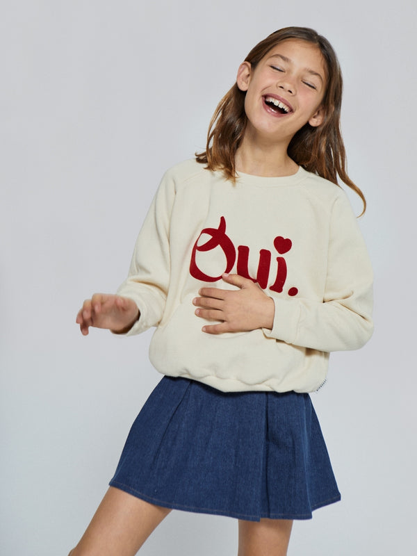 Oui Felpa Sweatshirt Sweatshirts Mipounet