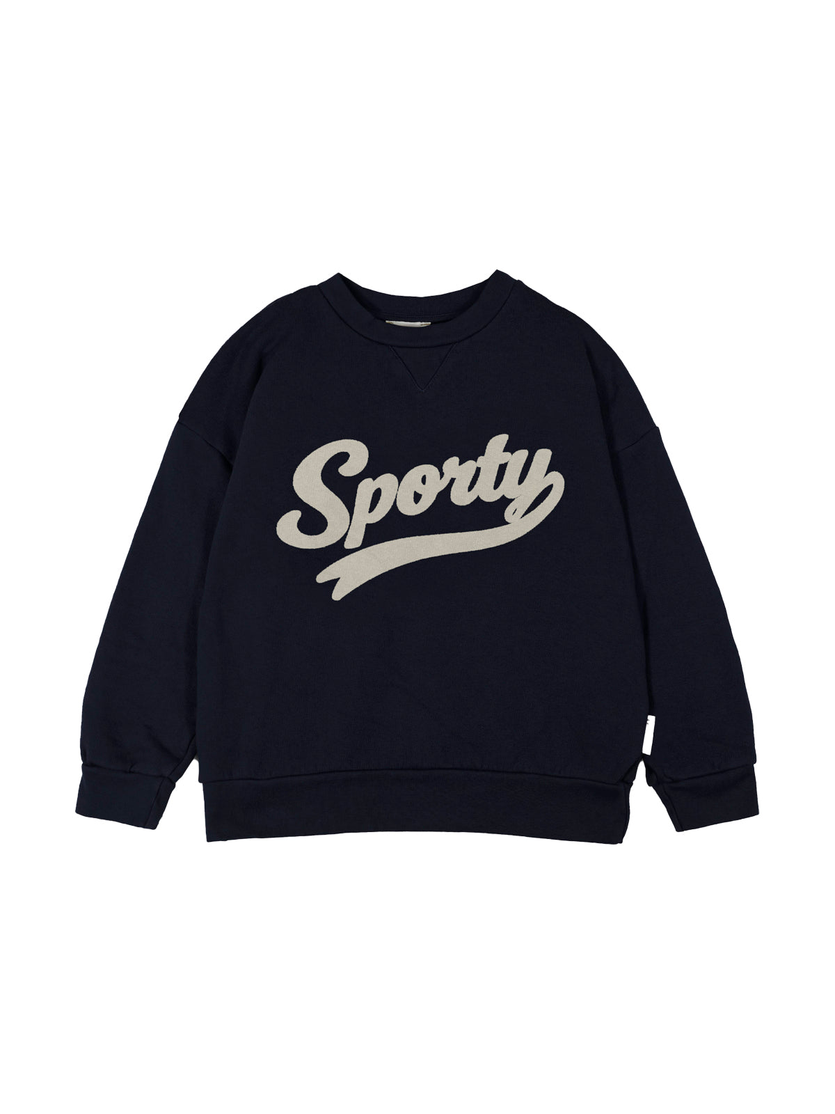Sporty Sweatshirt Sweatshirts Mipounet Navy Blue 2Y