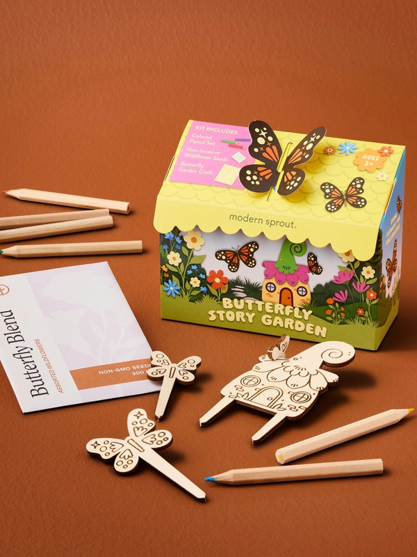 Magical Minds Garden Kit - Butterfly Story Outdoor Play Modern Sprout