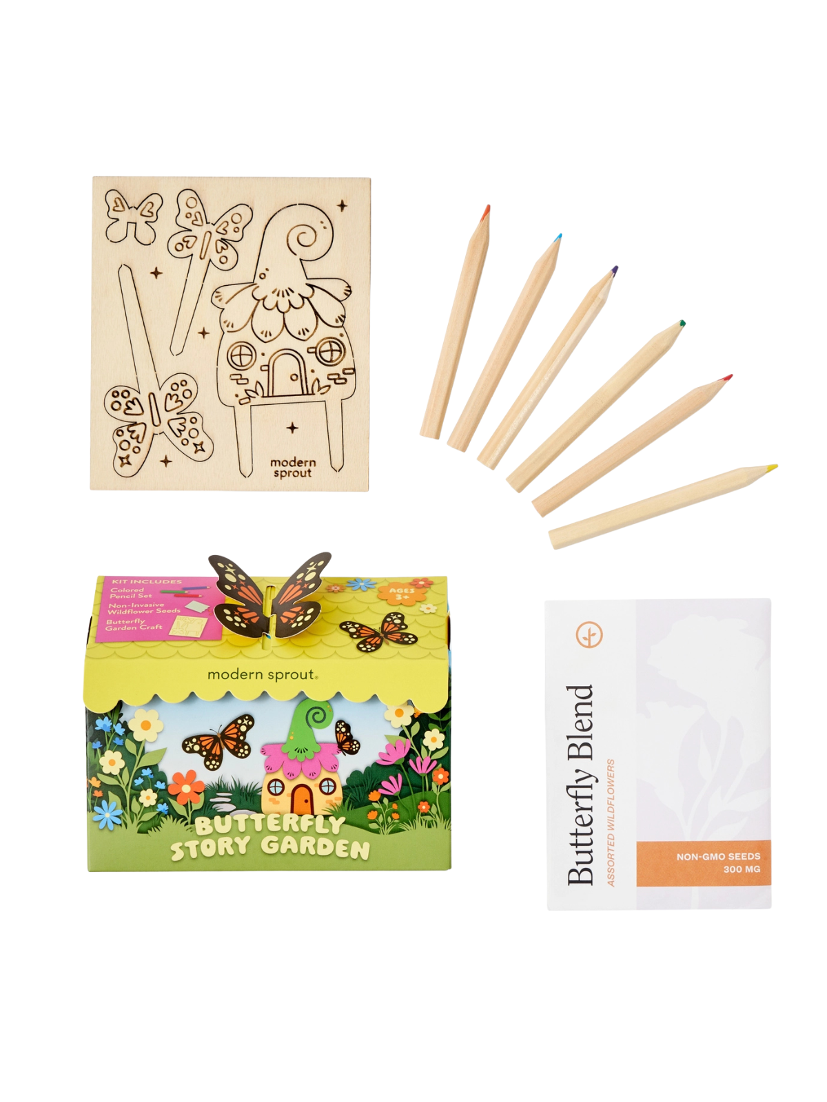 Magical Minds Garden Kit - Butterfly Story Outdoor Play Modern Sprout
